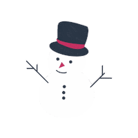Snowman Endy Mattress Sticker by Endy