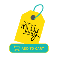 TheMessyCorner excited swipe up shopping sale Sticker