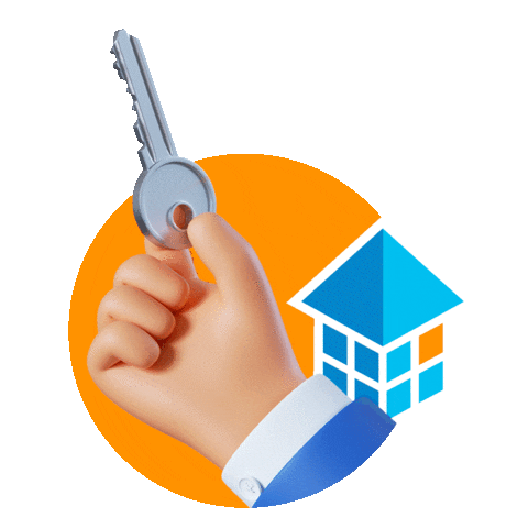 soumirantes giphyupload apartamento sonho chave Sticker