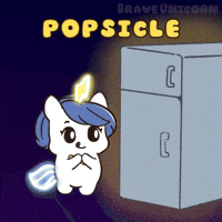 Ice Pop Summer Vibes GIF by Brave Unicorn