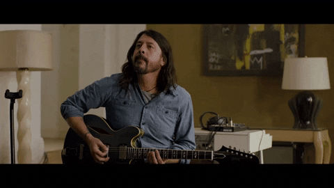 Dave Grohl Guitar GIF by Foo Fighters