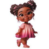 Girl Sticker