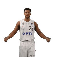 Cant Hear You Look At Me Sticker by easyCredit Basketball Bundesliga