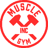 Muscle Sticker by TeamMuscleInc