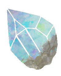 CharlieGirlGems jewelry october crystal magical Sticker