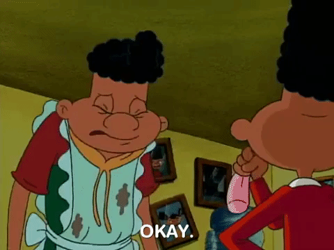 hey arnold nicksplat GIF