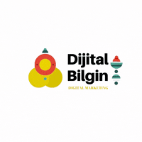 Dijitalbilgin logo marketing circle rocket GIF