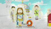 floating kenny mccormick GIF by South Park 