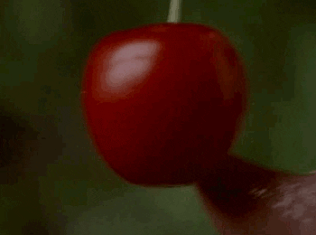 tongue cherry GIF