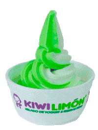 Kiwi Froyo Sticker by Kiwilimon Heladería