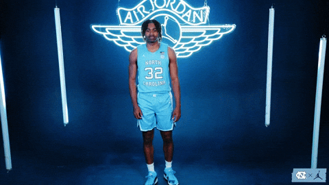 University Of North Carolina Basketball GIF by UNC Tar Heels