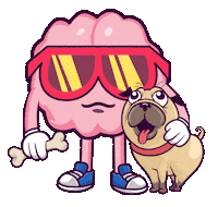 Dog Crypto Sticker by BigBrains