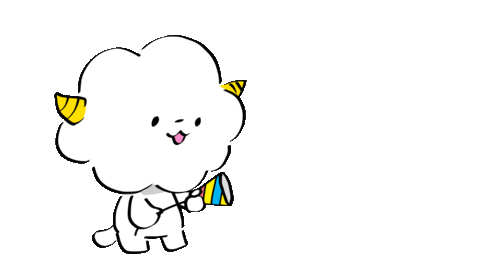 Sheep ひつじ Sticker