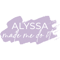 Alyssa Made Me Do It Sticker by Alyssa Goldwater