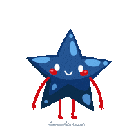 Star Hello Sticker by Visa Solutions