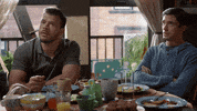 Topher Grace Eating GIF by ABC Network