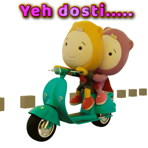 Happy Best Friends Sticker by Gumazing