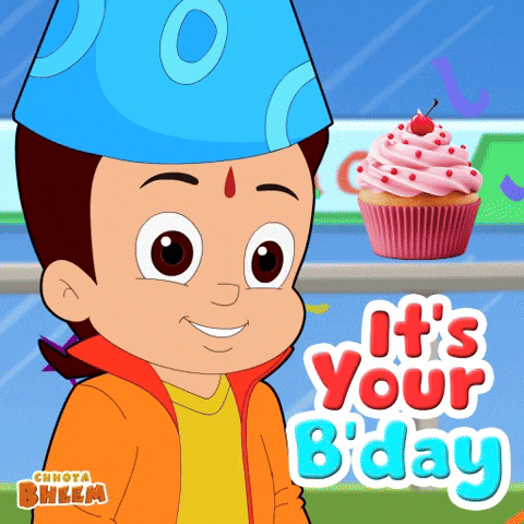 Party Birthday GIF by Chhota Bheem