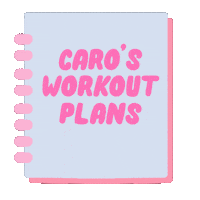 Workout Exercise Sticker by Caroline's Choice
