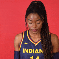 Temi Fagbenle Smile GIF by Indiana Fever