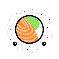 japan dinner Sticker by Capivarinha