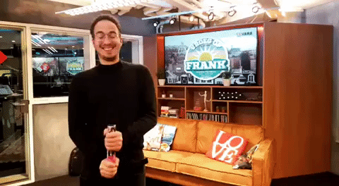frank van 't hof confetti GIF by NPO Radio 2