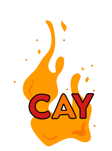 Angry Fire Sticker