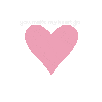 abbiedemaindesign love heart couple hearts Sticker