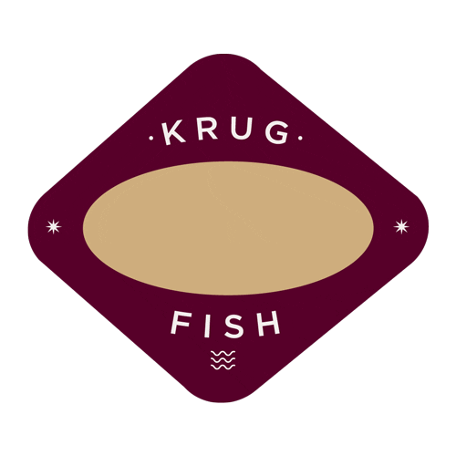 Krugchampagne fish krug worldofcraft krugchampagne Sticker