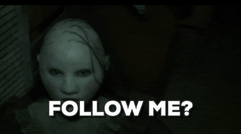 follow me horror GIF by The Houses October Built 2