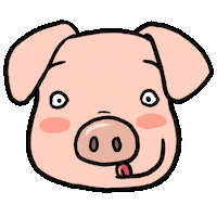 Hungry Vegan Sticker by Alba Paris