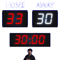 30 Away Sticker