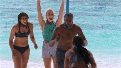 Challenge Hug GIF by Survivor CBS