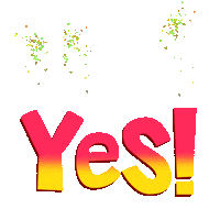 Jump Yes Sticker by Chris Timmons