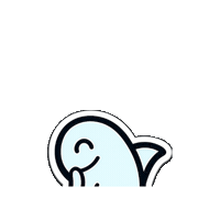 humbleshark one idea shark quiet Sticker