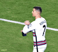Angry Cristiano Ronaldo GIF