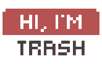 Hi My Name Is Art Sticker