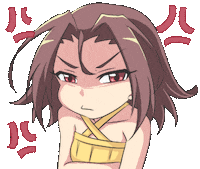 Angry Jinzhan Sticker by Jin