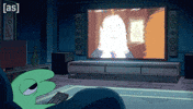Tired Watching Tv GIF by Adult Swim