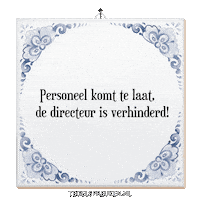 Humor Teamwork Sticker by Tegelspreuken.nl