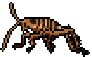 Pixel Cricket Sticker