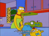 scared marge simpson GIF