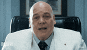 Wilson Fisk Smile GIF by Marvel Studios