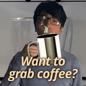 Want to grab coffee?