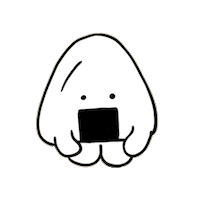 furiirakun onigiri おにぎり furiirakun フリイラくん Sticker