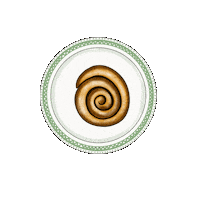 Lena_Bikeeva sweet eating dessert roll Sticker