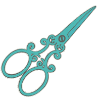 KathieKreativ diy scissors schere basteln Sticker