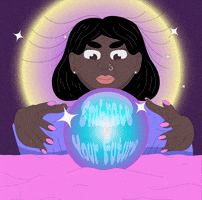 Fortune Teller Art GIF by Myles Hi