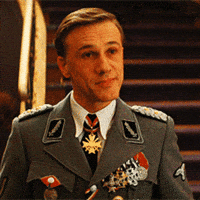 Inglorious Bastards Hans GIF