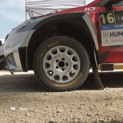 Start Driving GIF by FIA European Rally Championship